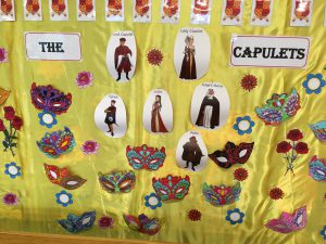 Capulet backdrop - Montpelier Primary, Ealing