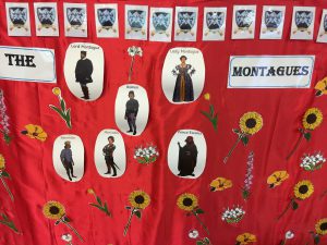 Montague backdrop - Montpelier Primary, Ealing